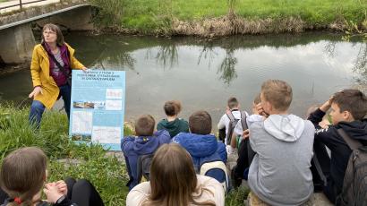 Oddelek za geografijo Filozofske fakultete je sodeloval v projektu Rusalka (foto: Sara Mikolič).