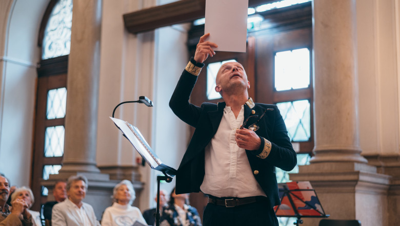 Prodekan Filozofske fakultete izr. prof. dr. Sašo Jerše (foto: Klemen Humar)