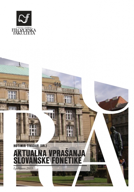 Aktualna vprašanja slovanske fonetike